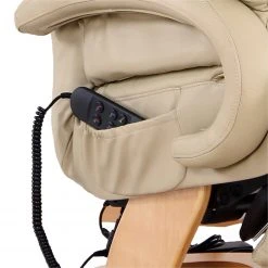 Modoform Fauteuil de relaxation Casey - Cuir véritable / Imitation cuir - Crème | Confort et Élégance -Pas Cher Fauteuils Magasin 1000005892 200324 13584000009 DETAILS P000000001000005892