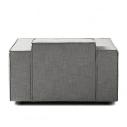 Fauteuil Kinx Tissu - Tissu Milan : Gris clair | Confort et Élégance -Pas Cher Fauteuils Magasin 1000011521 180619 15563608 GALLERYIMAGES P000000001000011521