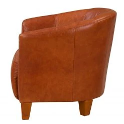 Maison Belfort Fauteuil Sweetwater - Cognac | Fauteuil 1 place en cuir de qualité supérieure -Pas Cher Fauteuils Magasin 1000015148 200619 15172900004 DETAILS P000000001000015148