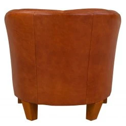 Maison Belfort Fauteuil Sweetwater - Cognac | Fauteuil 1 place en cuir de qualité supérieure -Pas Cher Fauteuils Magasin 1000015148 200619 15172900005 DETAILS P000000001000015148