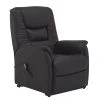Modoform Fauteuil de Relaxation Knuckey - Aide au Relevage, Imitation Cuir Noir, Confort Haut de Gamme -Pas Cher Fauteuils Magasin 1000027311 210429 12412600001 IMAGE P000000001000027311