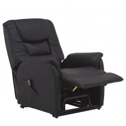 Modoform Fauteuil de Relaxation Knuckey - Aide au Relevage, Imitation Cuir Noir, Confort Haut de Gamme -Pas Cher Fauteuils Magasin 1000027311 210429 12412700002 DETAILS P000000001000027311