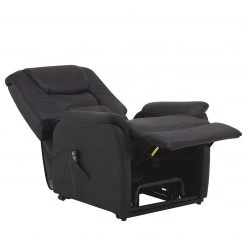 Modoform Fauteuil de Relaxation Knuckey - Aide au Relevage, Imitation Cuir Noir, Confort Haut de Gamme -Pas Cher Fauteuils Magasin 1000027311 210429 12412700003 DETAILS P000000001000027311