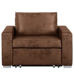 Mooved Fauteuil Convertible Latina IV - Aspect Cuir Marron - Confort et Élégance -Pas Cher Fauteuils Magasin 1000034524 211221 09204700058 DETAILS P000000001000034524