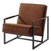 Fauteuil Rhode Brun - Fauteuil 1 place en cuir par ars manufacti -Pas Cher Fauteuils Magasin 1000042080 190320 17172700009 IMAGE P000000001000042080