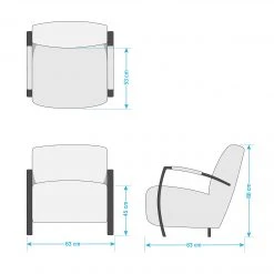 Fauteuil Straid - Cubanite | Ars Manufacti | Fauteuil 1 place élégant et confortable -Pas Cher Fauteuils Magasin 1000042099 80 GALLERYIMAGES P000000001000042099