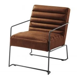 Ars manufacti Fauteuil Voda I - Brun | Fauteuil 1 place design et confortable