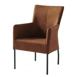 Fauteuil 1 place Red Living Carnew - Brun | Confort et élégance