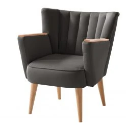 Fauteuil Bauro Gris foncé - Confort et élégance signés Mørteens
