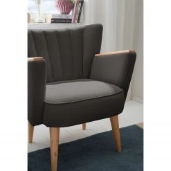 Fauteuil Bauro Gris foncé - Confort et élégance signés Mørteens -Pas Cher Fauteuils Magasin 1000059422 190320 17181600392 GALLERYIMAGES P000000001000059422