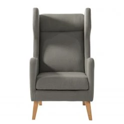 Mørteens Fauteuil à oreilles Bucoli Gris avec repose-pieds | Confort et style -Pas Cher Fauteuils Magasin 1000059505 190320 17183700504 GALLERYIMAGES P000000001000059505