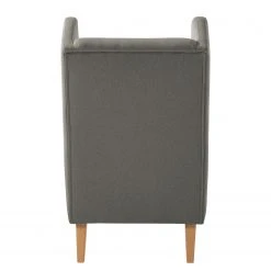 Mørteens Fauteuil à oreilles Bucoli Gris avec repose-pieds | Confort et style -Pas Cher Fauteuils Magasin 1000059505 190320 17183700508 GALLERYIMAGES P000000001000059505