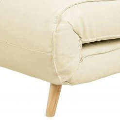 Fauteuil Convertible Rovigo en Imitation Cuir Crème - Mørteens -Pas Cher Fauteuils Magasin 1000086505 190507 12423700011 GALLERYIMAGES P000000001000086505