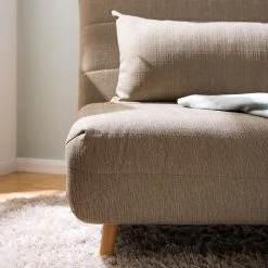 Mørteens Fauteuil convertible Ösmo - Tissu Gris sable - Confort et Élégance -Pas Cher Fauteuils Magasin 1000086550 220803 060 DETAILS P000000001000086550