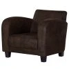 Fauteuil Tullow - Aspect vieux cuir marron foncé | Fauteuil 1 place design et confortable | Ars Manufacti -Pas Cher Fauteuils Magasin 1000094688 220208 143726000010 IMAGE P000000001000094688