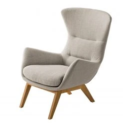 Fauteuil 1 place Studio Copenhagen Hepburn I - Tissu Milan Beige - Chêne foncé | Design et Confort Premium -Pas Cher Fauteuils Magasin 1000114773 180716 17435878 GALLERYIMAGES P000000001000114773