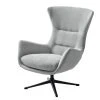 Fauteuil Hepburn III - Tissu Saia Gris clair et Noir | Studio Copenhagen | Moderne et Confortable -Pas Cher Fauteuils Magasin 1000116388 180830 12090681 IMAGE P000000001000116388