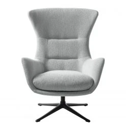 Fauteuil Hepburn III - Tissu Saia Gris clair et Noir | Studio Copenhagen | Moderne et Confortable -Pas Cher Fauteuils Magasin 1000116388 180830 12090782 GALLERYIMAGES P000000001000116388