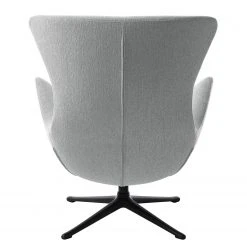 Fauteuil Hepburn III - Tissu Saia Gris clair et Noir | Studio Copenhagen | Moderne et Confortable -Pas Cher Fauteuils Magasin 1000116388 180830 12090784 GALLERYIMAGES P000000001000116388