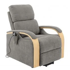 Modoform Fauteuil TV Rosales I - Microfibre Anthracite - Confort et Élégance -Pas Cher Fauteuils Magasin 1000116901 220307 050 DETAILS P000000001000116901