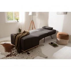 Ars Natura Fauteuil convertible Simla I - Microfibre Gris Lava - Confort et Élégance -Pas Cher Fauteuils Magasin 1000117863 180621 11350152 MOOD GALLERYIMAGES P000000001000117863 mood