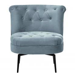Jack & Alice Fauteuil Jonas II - Velours Bleu pastel - Confort et Élégance -Pas Cher Fauteuils Magasin 1000118276 180713 13391513 GALLERYIMAGES P000000001000118276