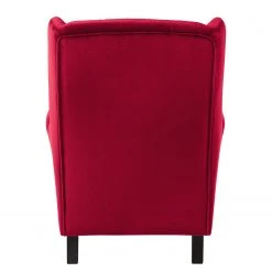 Maison Belfort Fauteuil à Oreilles Luro Rouge - Fauteuil Bergère Confortable et Élégant -Pas Cher Fauteuils Magasin 1000122222 190712 10052600059 DETAILS P000000001000122222