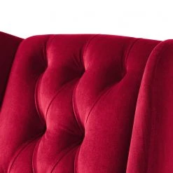 Maison Belfort Fauteuil à Oreilles Luro Rouge - Fauteuil Bergère Confortable et Élégant -Pas Cher Fauteuils Magasin 1000122222 190712 10052600060 DETAILS P000000001000122222