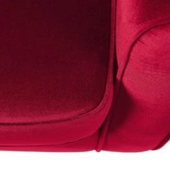 Maison Belfort Fauteuil à Oreilles Luro Rouge - Fauteuil Bergère Confortable et Élégant -Pas Cher Fauteuils Magasin 1000122222 190712 10052600062 DETAILS P000000001000122222