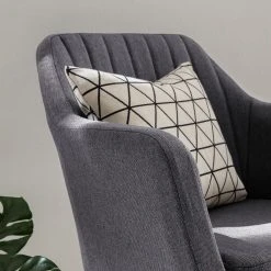 Mørteens Rocking Chair Leedy - Tissu Gris Foncé et Hêtre Massif | Fauteuil 1 Place | Confort et Élégance -Pas Cher Fauteuils Magasin 1000123856 190123 16060600012 GALLERYIMAGES P000000001000123856