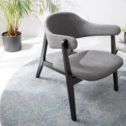 Mørteens Fauteuil Sadler V - Tissu Gris - Confort et Élégance -Pas Cher Fauteuils Magasin 1000126071 200520 06502500004 DETAILS P000000001000126071