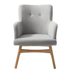 Mørteens Fauteuil Joreen III - Tissu Gris clair - Fauteuil 1 place confortable et élégant -Pas Cher Fauteuils Magasin 1000126078 190510 10471600026 GALLERYIMAGES P000000001000126078