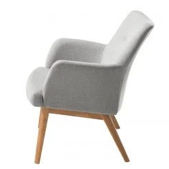 Mørteens Fauteuil Joreen III - Tissu Gris clair - Fauteuil 1 place confortable et élégant -Pas Cher Fauteuils Magasin 1000126078 190510 10471600027 GALLERYIMAGES P000000001000126078