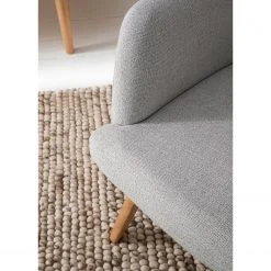 Mørteens Fauteuil Joreen III - Tissu Gris clair - Fauteuil 1 place confortable et élégant -Pas Cher Fauteuils Magasin 1000126078 190619 15431400015 GALLERYIMAGES P000000001000126078