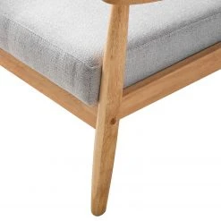 Mørteens Fauteuil Benson II - Tissu Gris clair - Confort et Élégance -Pas Cher Fauteuils Magasin 1000126100 190405 20502400037 GALLERYIMAGES P000000001000126100