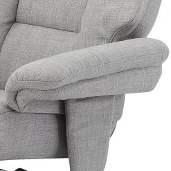Fredriks Fauteuil de relaxation Carreto - Tissé à plat - Gris clair / Argenté | Confort et Style -Pas Cher Fauteuils Magasin 1000126875 180724 18572081 GALLERYIMAGES P000000001000126875