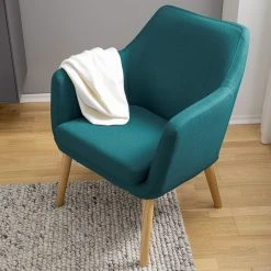 Fauteuil Nicholas - Tissu Bleu Pétrole - Confort et Élégance | Mørteens -Pas Cher Fauteuils Magasin 1000126887 201103 11475800002 MOOD DETAILS P000000001000126887 mood