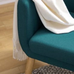 Fauteuil Nicholas - Tissu Bleu Pétrole - Confort et Élégance | Mørteens -Pas Cher Fauteuils Magasin 1000126887 201103 11480100004 DETAILS P000000001000126887