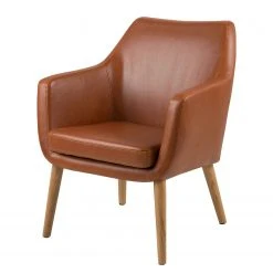 Fauteuil Mørteens Nicholas 1 Place - Imitation Cuir de Luxe - Confort et Élégance