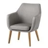 Fauteuil Nicholas 1 Place en Tissu Gris Clair - Mørteens -Pas Cher Fauteuils Magasin 1000126898 181115 17413601 IMAGE P000000001000126898