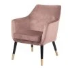 Jack & Alice Fauteuil Nicholas - Velours Lavande - Fauteuil 1 Place Design et Confort -Pas Cher Fauteuils Magasin 1000126899 190417 13102100009 IMAGE P000000001000126899