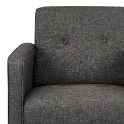 Mørteens Fauteuil Daru II - Tissage à plat - Gris foncé - Fauteuil 1 place design et confortable -Pas Cher Fauteuils Magasin 1000126930 181128 10392200070 GALLERYIMAGES P000000001000126930