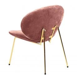Jack & Alice Fauteuil Zadar - Velours Rose vieilli - Fauteuil 1 place - Confort et Design -Pas Cher Fauteuils Magasin 1000127862 190109 09223600070 GALLERYIMAGES P000000001000127862