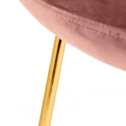 Jack & Alice Fauteuil Zadar - Velours Rose vieilli - Fauteuil 1 place - Confort et Design -Pas Cher Fauteuils Magasin 1000127862 190109 09223600072 GALLERYIMAGES P000000001000127862