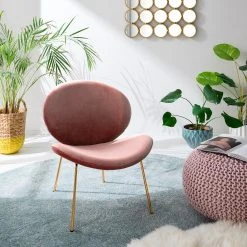 Jack & Alice Fauteuil Zadar - Velours Rose vieilli - Fauteuil 1 place - Confort et Design -Pas Cher Fauteuils Magasin 1000127862 200518 14150800008 MOOD DETAILS P000000001000127862 mood