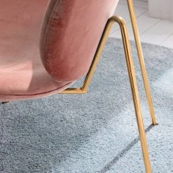 Jack & Alice Fauteuil Zadar - Velours Rose vieilli - Fauteuil 1 place - Confort et Design -Pas Cher Fauteuils Magasin 1000127862 200518 14151300012 DETAILS P000000001000127862