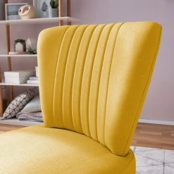 Mørteens Fauteuil Volos - Tissage à plat - Jaune -Pas Cher Fauteuils Magasin 1000127981 200513 12345600015 DETAILS P000000001000127981