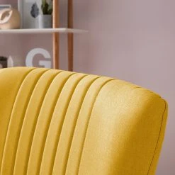 Mørteens Fauteuil Volos - Tissage à plat - Jaune -Pas Cher Fauteuils Magasin 1000127981 200513 12345800016 DETAILS P000000001000127981