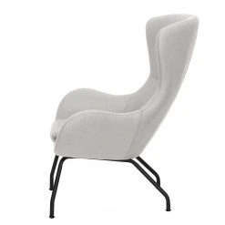 Fauteuil Levan - Mørteens - Matière Structurée - Granit | Fauteuil 1 place élégant et confortable -Pas Cher Fauteuils Magasin 1000128134 190108 10451400077 GALLERYIMAGES P000000001000128134