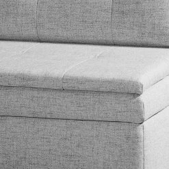 Fredriks Fauteuil Convertible Cattai - Tissu Structuré Gris Clair - Fauteuil 1 Place -Pas Cher Fauteuils Magasin 1000129077 180817 115908204 GALLERYIMAGES P000000001000129077